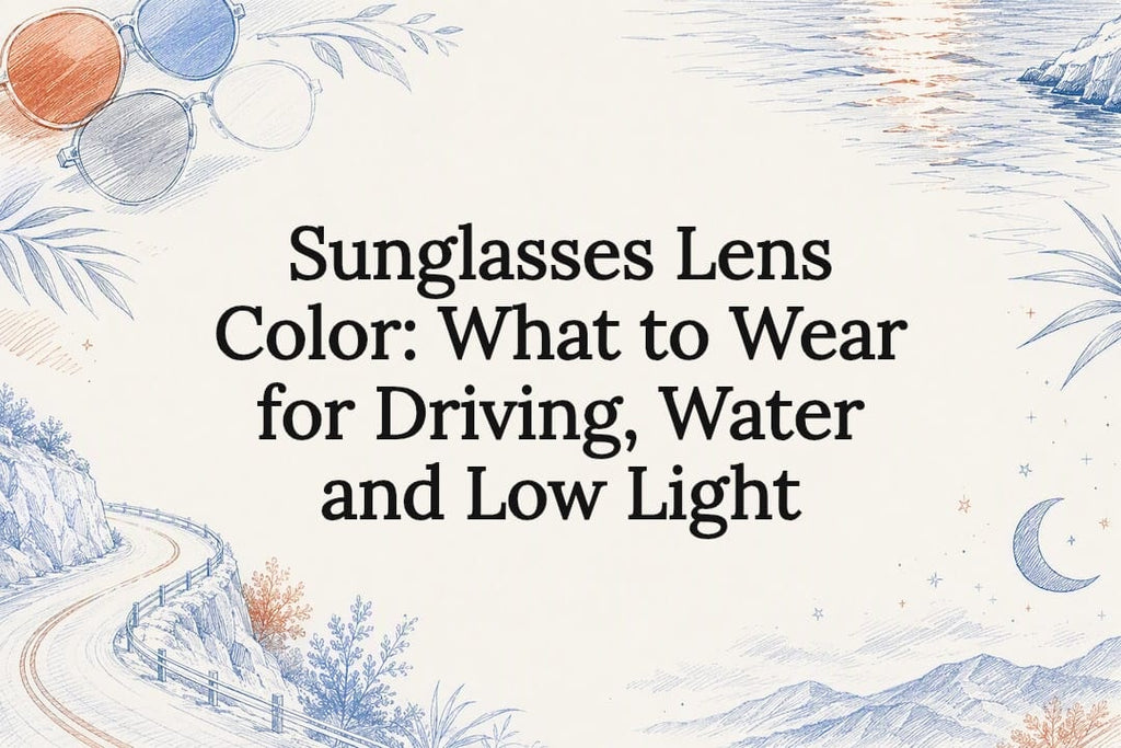 Sunglasses Lens Color: What to Wear for Driving, Water and Low Light