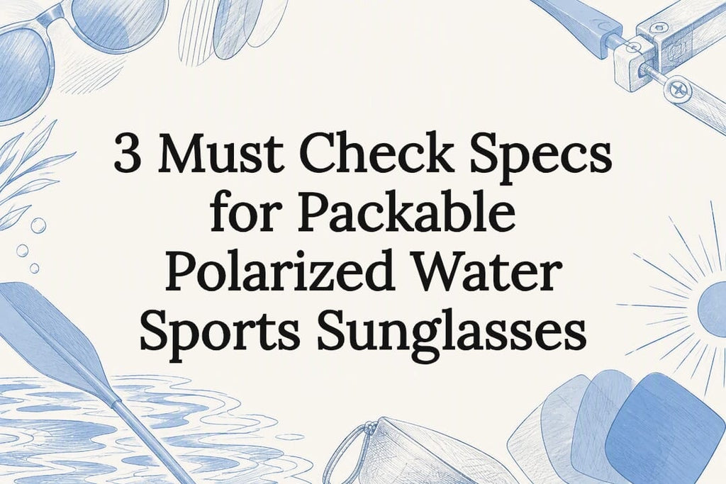 3 Must Check Specs for Packable Polarized Water Sports Sunglasses