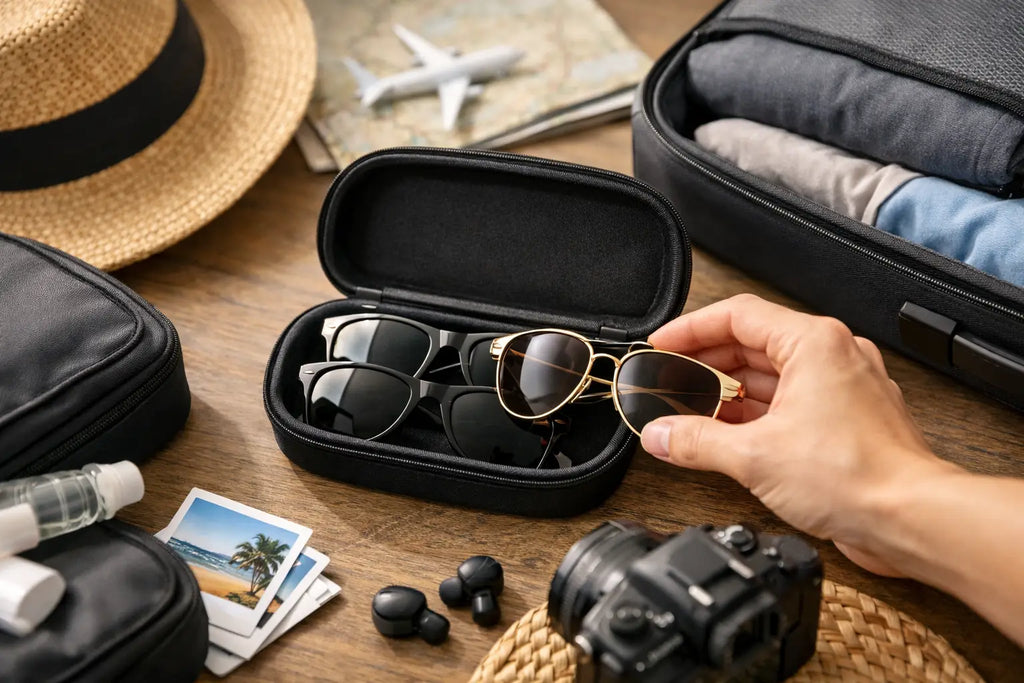 How to Pack Sunglasses Efficiently