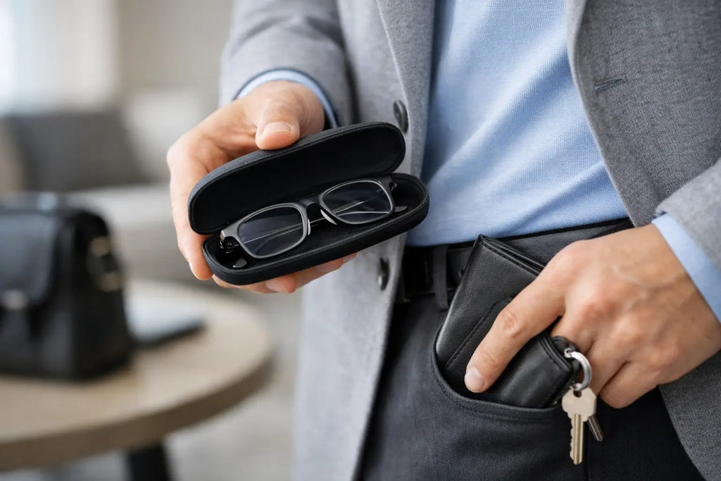 How to Carry Spare Eyeglasses Without Bulk