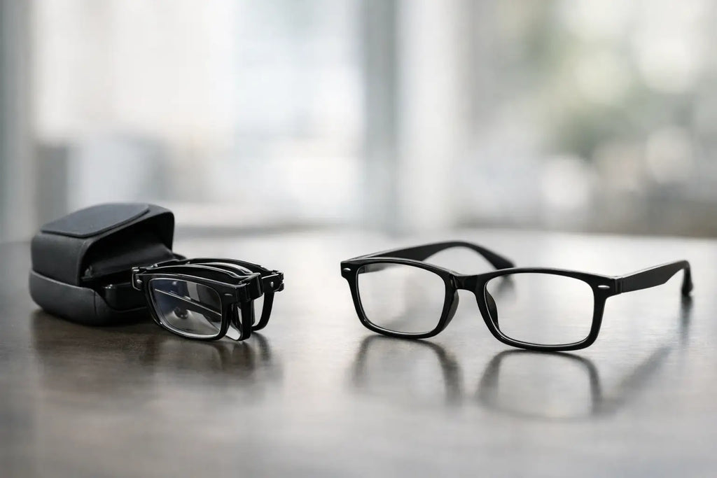 Foldable Eyeglasses vs Standard Frames