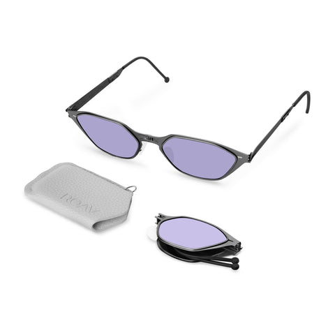 CALYPSO Gunmetal | Light-Purple - ROAV Eyewear | Official Retailer