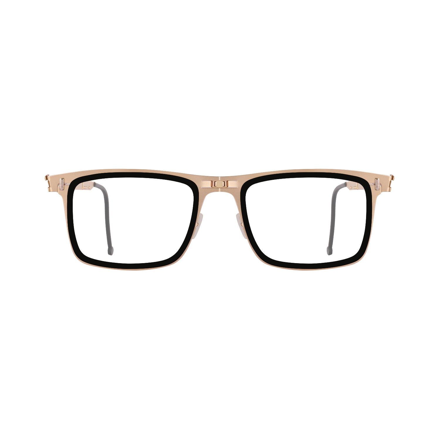 DEVON Gold+Black | Clear