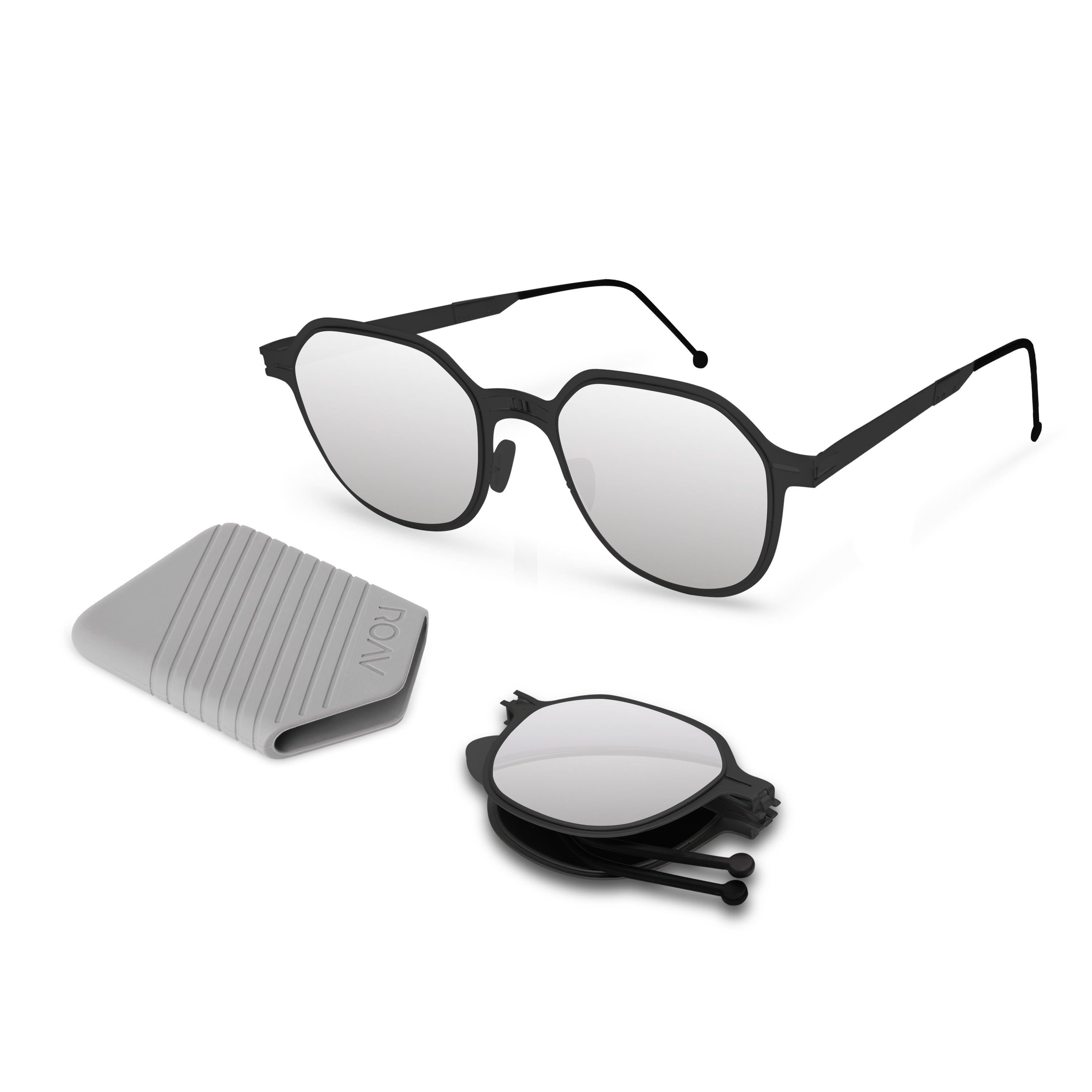 DEAN Black | Silver - ROAV Eyewear | Official Retailer